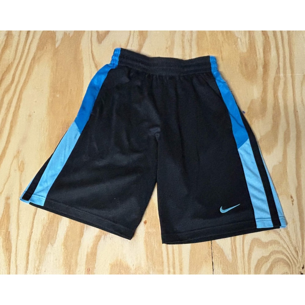Nike Boys Shorts Size S Athletic Black Dri-FIT Polyester Training Shorts
